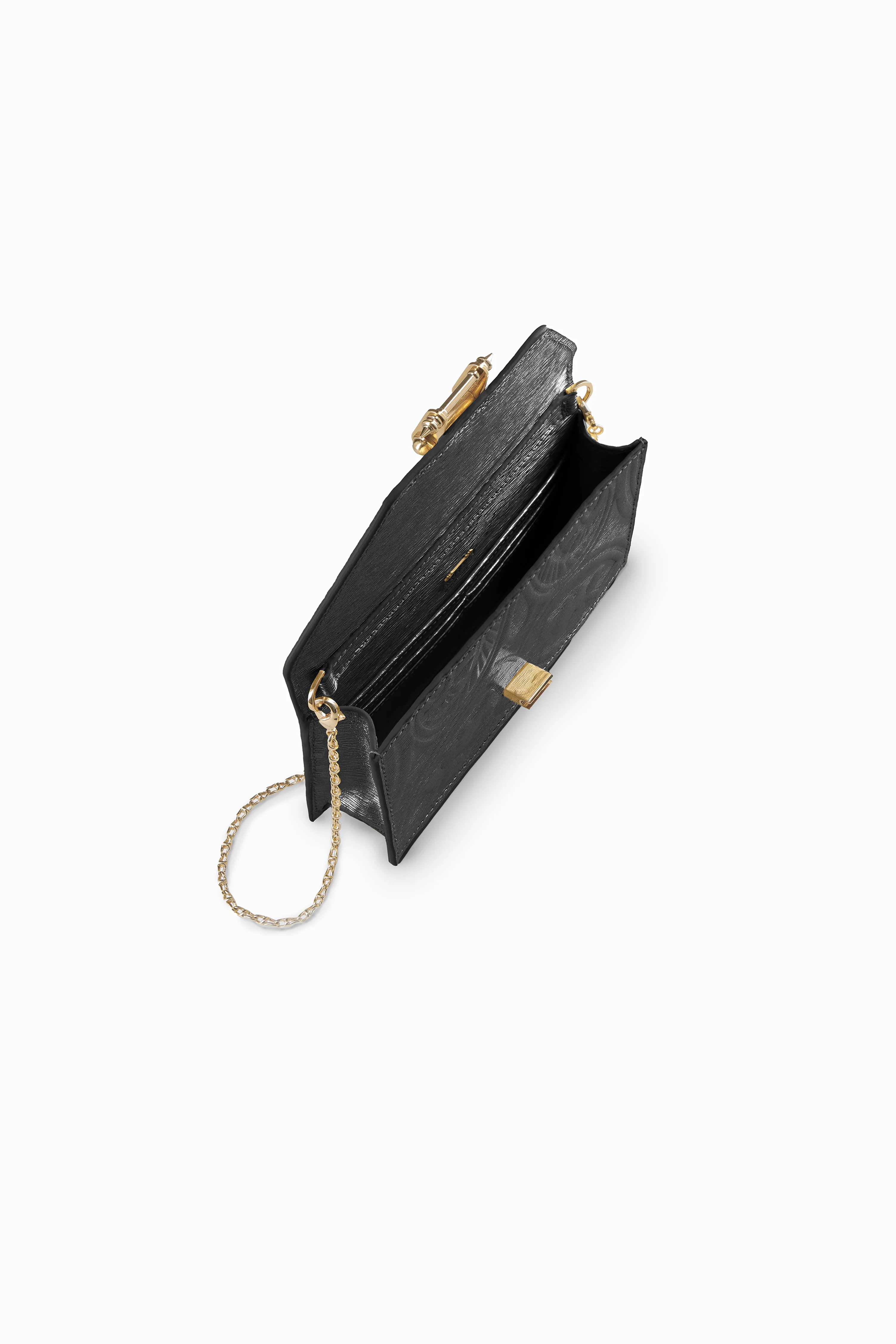 Embossed Pochette with Lock - Image 3