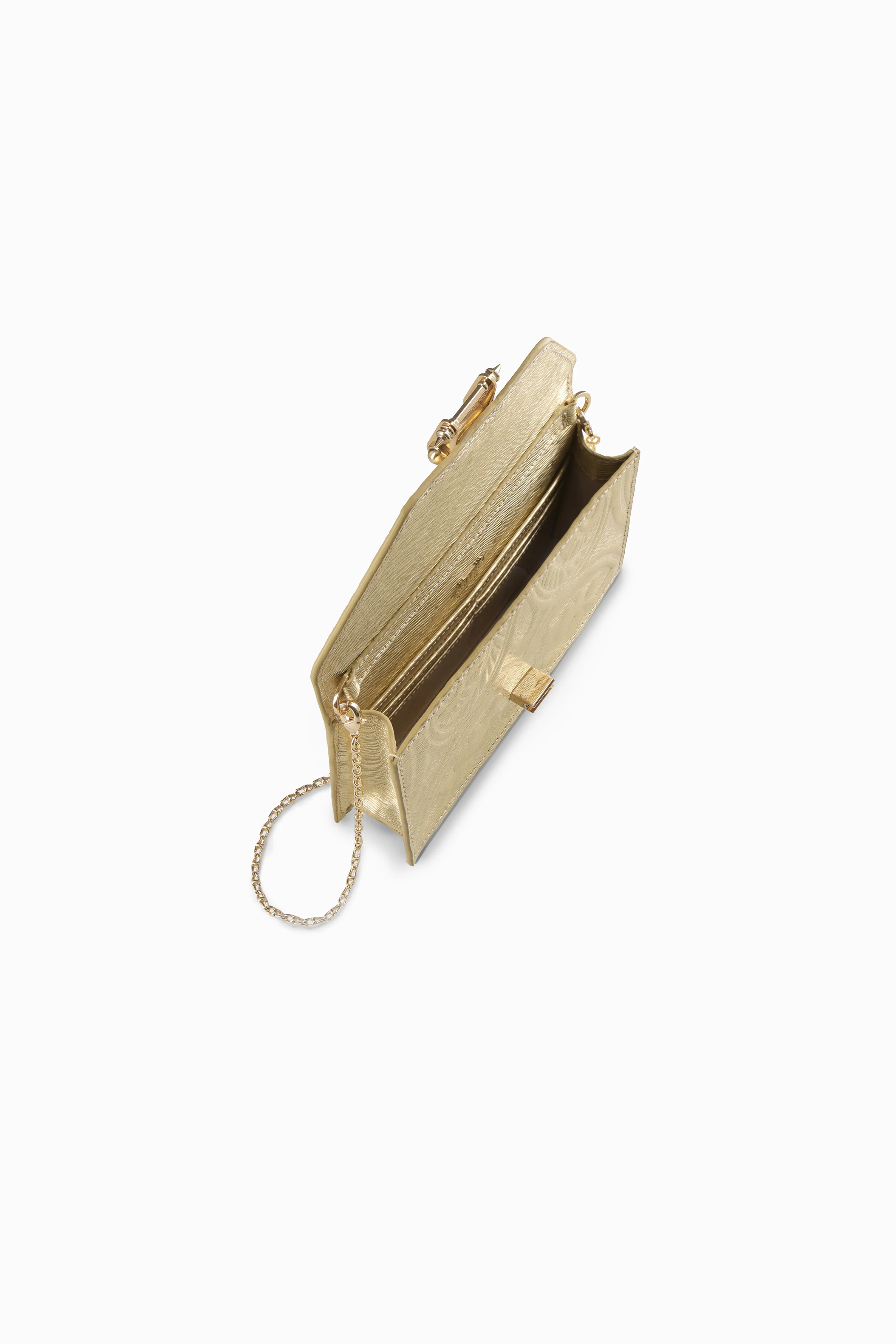 Embossed Pochette with Lock - Image 3